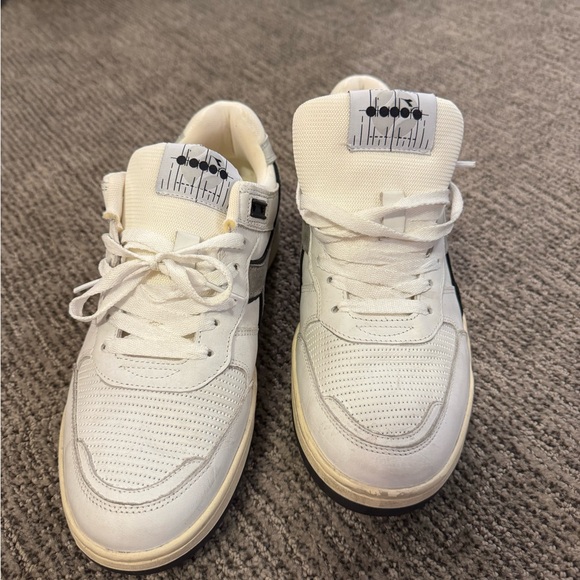 Men's White and Gray Sneakers Diadora - Picture 3 of 6